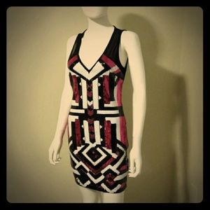 HOT! NWT sequined BEBE mini